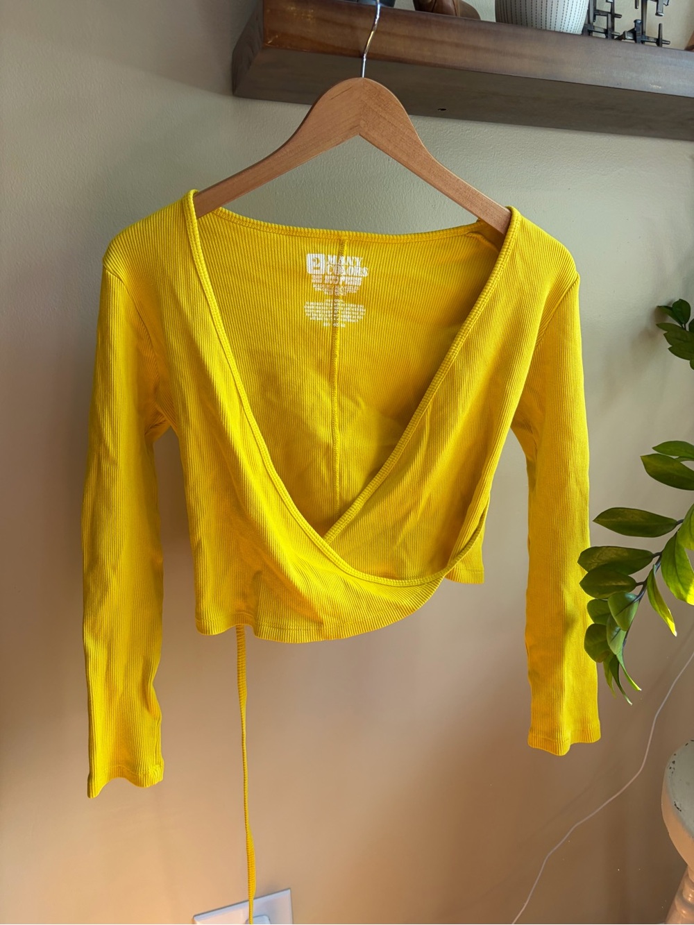 Big Bud Press Yellow Wrap Shirt